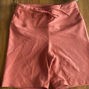Yogalicious LUX pink bike shorts